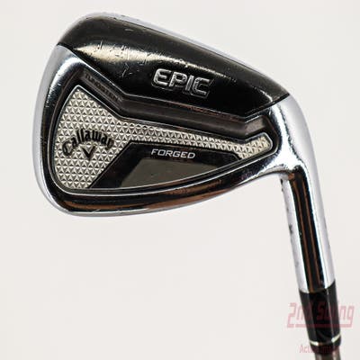 Callaway EPIC Forged Single Iron 9 Iron Aerotech SteelFiber fc90 Graphite Stiff Right Handed 36.5in