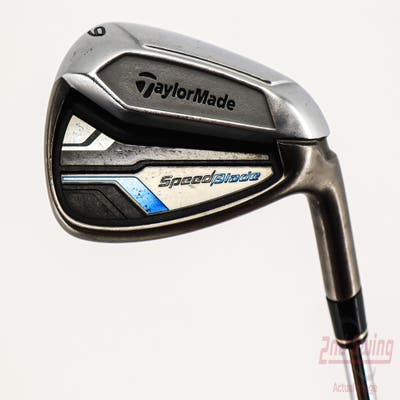 TaylorMade Speedblade Single Iron 9 Iron Stock Steel Shaft Steel Regular Right Handed 37.5in