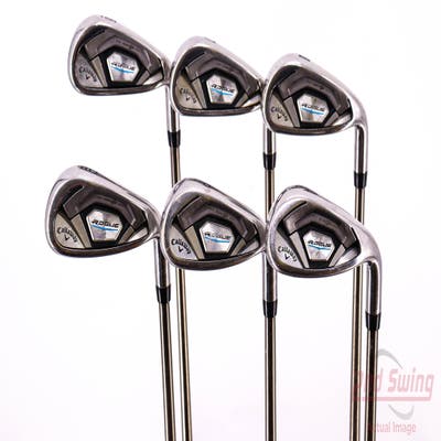 Callaway Rogue Iron Set 6-PW AW UST Mamiya Recoil 460 F3 Graphite Regular Right Handed 37.5in