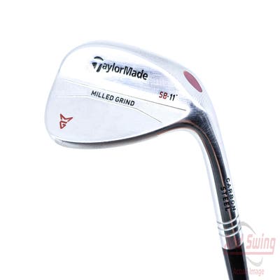 TaylorMade Milled Grind Satin Chrome Wedge Sand SW 54° 11 Deg Bounce True Temper Dynamic Gold Steel Wedge Flex Right Handed 35.0in