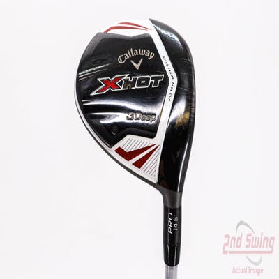 Callaway X Hot 3 Deep Fairway Wood 3 Wood 3W 14.5° Project X PXv Graphite Stiff Right Handed 43.5in