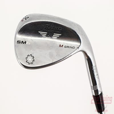 Titleist Vokey SM6 Tour Chrome Wedge Sand SW 54° 8 Deg Bounce M Grind SM6 BV Steel Wedge Flex Right Handed 35.5in