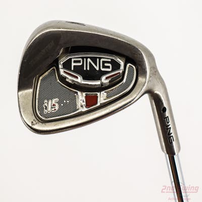 Ping i15 Single Iron Pitching Wedge PW Ping AWT Steel Stiff Right Handed Black Dot 35.5in