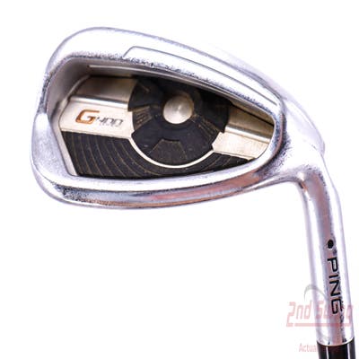 Ping G400 Single Iron Pitching Wedge PW AWT 2.0 Steel Stiff Right Handed Black Dot 35.5in