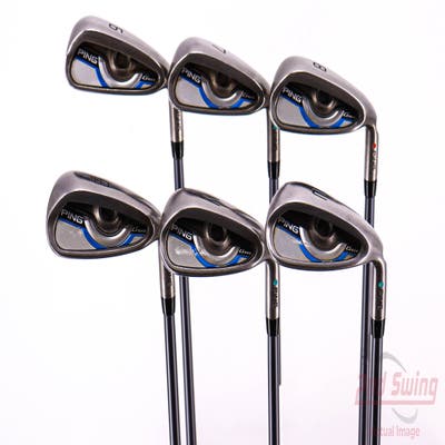 Ping Gmax Iron Set 6-PW GW Ping CFS Graphite Senior Right Handed Green Dot 38.0in