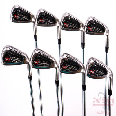 Callaway Razr X Tour Iron Set 3-PW FST KBS Tour Steel Stiff Right Handed 38.5in