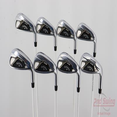 Callaway Apex DCB 21 Iron Set 4-PW AW Matrix Ozik Program 95 Graphite Stiff Right Handed 38.25in