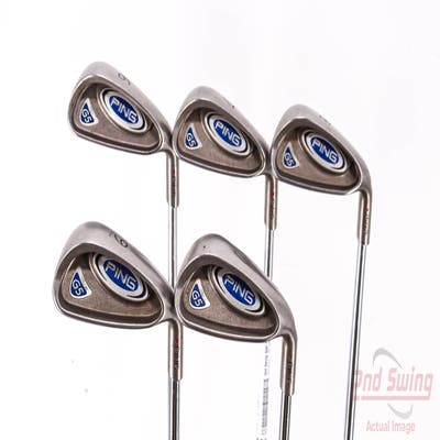 Ping G5 Iron Set 6-PW Ping AWT Steel Regular Right Handed Red dot 37.75in