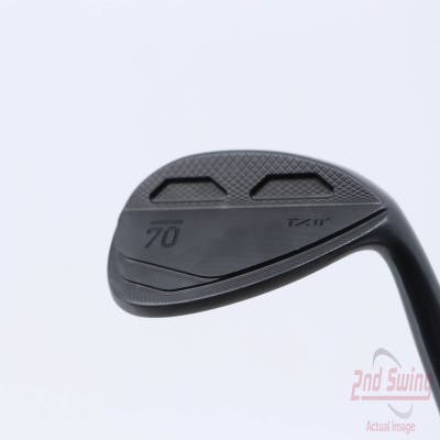 Sub 70 TAIII Forged Black Wedge Lob LW 58° Stock Steel Shaft Steel Wedge Flex Right Handed 35.0in