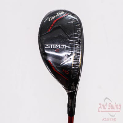 Mint TaylorMade Stealth 2 HD Rescue Hybrid 4 Hybrid 23° Fujikura Speeder NX Red 50 Graphite Senior Right Handed 39.75in