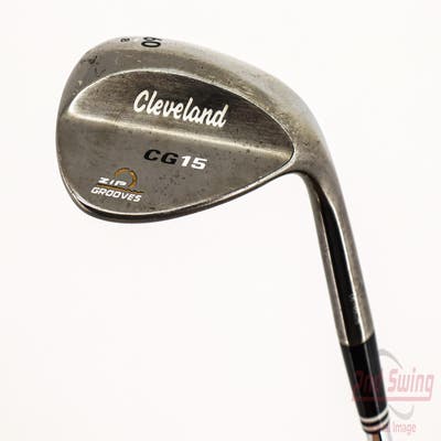 Cleveland CG15 Black Pearl Wedge Lob LW 60° 8 Deg Bounce Cleveland Traction Wedge Steel Wedge Flex Right Handed 35.25in