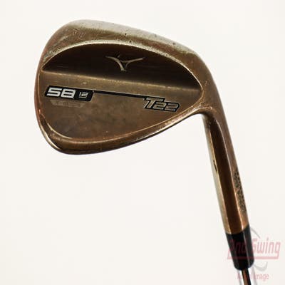 Mizuno T22 Denim Copper Wedge Lob LW 58° 12 Deg Bounce X Grind Dynamic Gold Tour Issue S400 Steel Stiff Right Handed 35.5in