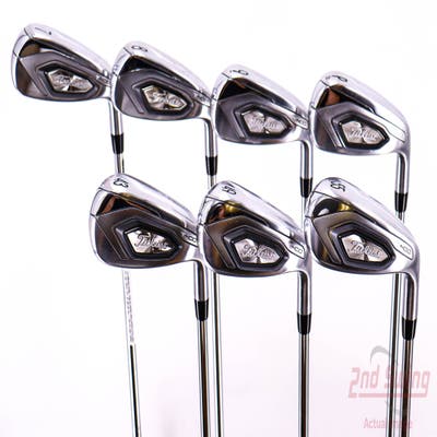 Titleist T400 Iron Set 7-PW GW SW LW True Temper AMT Red R300 Steel Regular Right Handed 36.25in