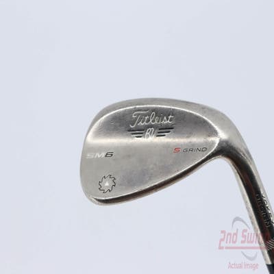 Titleist Vokey SM6 Steel Grey Wedge Sand SW 54° 10 Deg Bounce S Grind SM6 BV Steel Wedge Flex Right Handed 35.5in