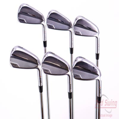 Ping i530 Iron Set 4-9 Iron Project X LZ 6.0 Steel Stiff Right Handed Red dot 39.0in