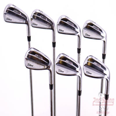 Titleist 2021 T100S Iron Set 4-PW True Temper AMT Tour White Steel Stiff Right Handed 38.25in