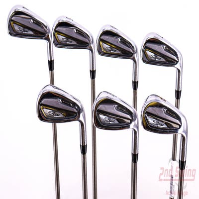 Titleist T100 Iron Set 4-PW Aerotech SteelFiber i95 Graphite Stiff Right Handed 38.0in