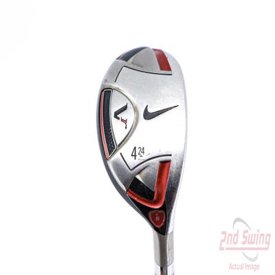 Nike Victory Red Hybrid 4 Hybrid 24° Aldila VooDoo SVR8 Graphite Stiff Right Handed 39.5in