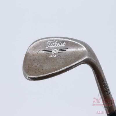 Titleist Vokey SM7 Raw Wedge Sand SW 54° 14 Deg Bounce F Grind Titleist Vokey BV Steel Wedge Flex Right Handed 35.25in