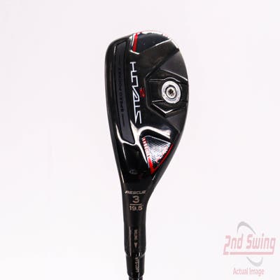 TaylorMade Stealth 2 Plus Rescue Hybrid 3 Hybrid 19.5° Graphite Design Tour AD HY 85 Graphite Stiff Left Handed 40.5in