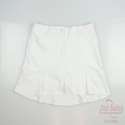 New Womens GG BLUE Skort 6 White MSRP $98