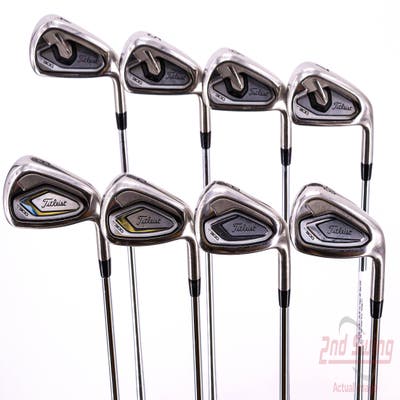 Titleist T300 Iron Set 4-PW AW True Temper AMT Black S300 Steel Stiff Right Handed 38.5in