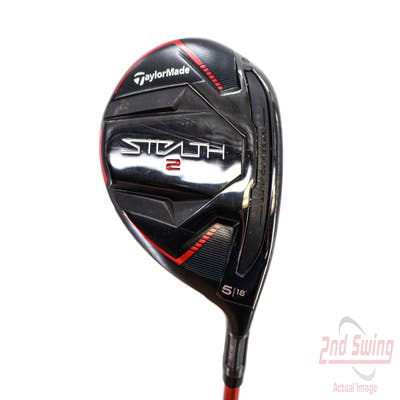 TaylorMade Stealth 2 Fairway Wood 5 Wood 5W 18° Fujikura Ventus TR Red VC 7 Graphite Stiff Right Handed 42.75in