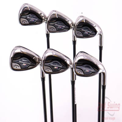 Callaway Steelhead XR Iron Set 6-PW AW Project X Cypher 40 Graphite Ladies Right Handed 37.75in