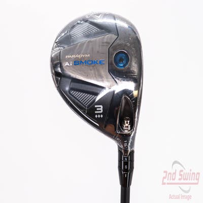 Mint Callaway Paradym Ai Smoke TD Fairway Wood 3 Wood 3W 15° MCA Tensei AV-XLINK Blue 75 Graphite Stiff Right Handed 43.25in