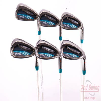 Ping 2015 Rhapsody Iron Set 7-PW GW SW Ping ULT 220i Lite Graphite Ladies Right Handed Red dot 37.25in