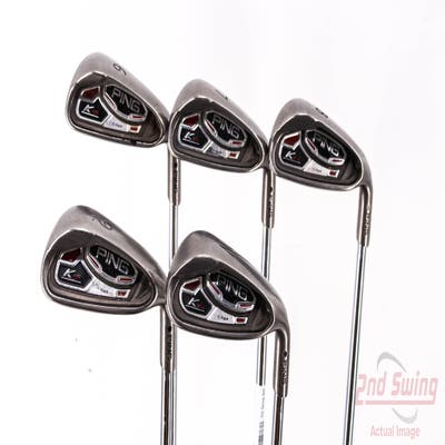 Ping K15 Iron Set 6-PW Ping AWT Steel Stiff Right Handed Black Dot 37.5in