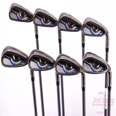 Ping Gmax Iron Set 4-PW AW Ping CFS Graphite Graphite Regular Right Handed Black Dot 38.5in