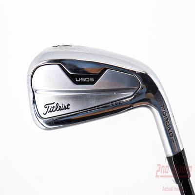 Titleist U-505 Hybrid 4 Hybrid 22° PX HZRDUS Smoke Black RDX 80 Graphite Stiff Right Handed 38.75in