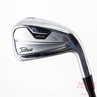 Titleist U-505 Hybrid 4 Hybrid 22° MCA Tensei AV Blue Raw 65 Graphite Regular Right Handed 38.75in