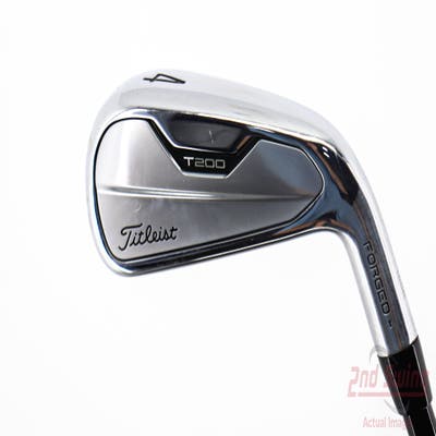 Titleist 2021 T200 Utility Hybrid 4 Hybrid 22° PX HZRDUS Smoke Black RDX 80 Graphite X-Stiff Right Handed 38.75in