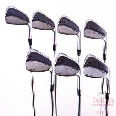 Ping Blueprint Iron Set 4-PW Nippon NS Pro Modus 3 Tour 120 Steel X-Stiff Right Handed Red dot 38.0in