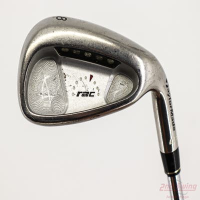 TaylorMade Rac OS Single Iron 8 Iron TM Lite Metal Steel Stiff Right Handed 36.75in