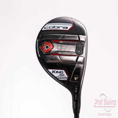 Cobra KING SpeedZone Fairway Wood 3 Wood 3W 14.5° Aldila Rogue Silver 110 MSI 60 Graphite Regular Right Handed 43.0in