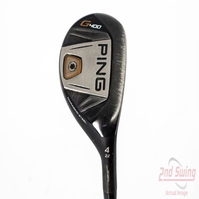 Ping G400 Hybrid 4 Hybrid 22° Ping TFC 80H Graphite Senior Right Handed 41.5in