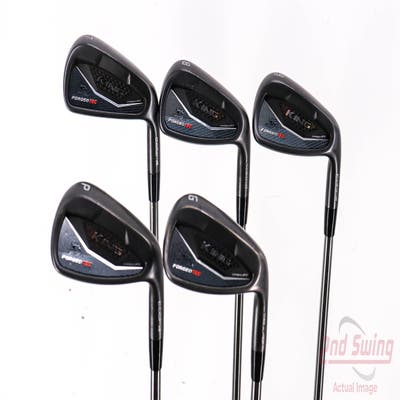 Cobra KING Black Forged Tec Iron Set 7-PW GW Mitsubishi Grand Bassara i40 Graphite Regular Right Handed 37.5in