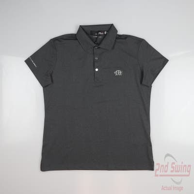 New W/ Logo Womens Ralph Lauren RLX Polo X-Large XL Gray MSRP $110