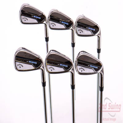 Callaway Paradym Ai Smoke Iron Set 6-PW AW True Temper Elevate MPH 95 Steel Regular Right Handed 37.75in