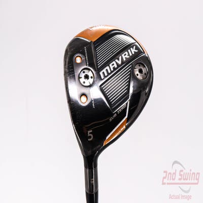 Callaway Mavrik Sub Zero Fairway Wood 5 Wood 5W 18° Aldila Rogue White 130 MSI 70 Graphite Stiff Left Handed 43.0in