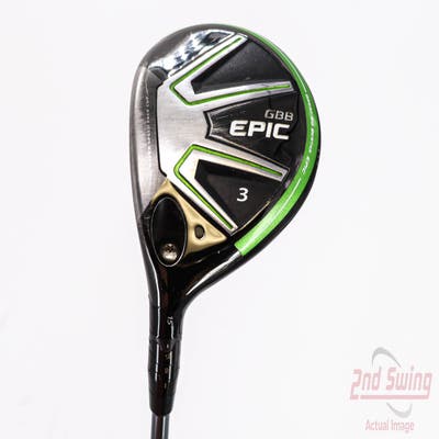 Callaway GBB Epic Fairway Wood 3 Wood 3W 15° Project X HZRDUS T800 Green 65 Graphite Stiff Left Handed 42.5in