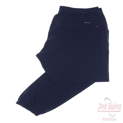 New Womens Ralph Lauren RLX Pants Small S x Navy Blue MSRP $188