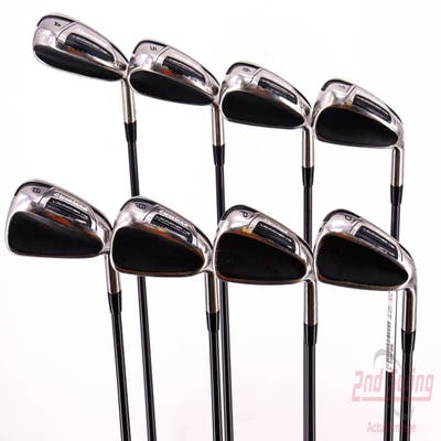 Cleveland Launcher HB Iron Set 4-PW AW Miyazaki C. Kua Graphite Regular Right Handed 38.5in