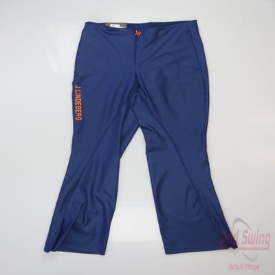 New Womens J. Lindeberg Pants Small S x Blue MSRP $166