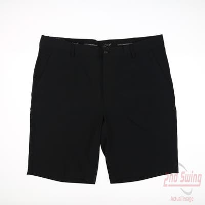 New Mens Greg Norman Shorts 40 Black MSRP $60