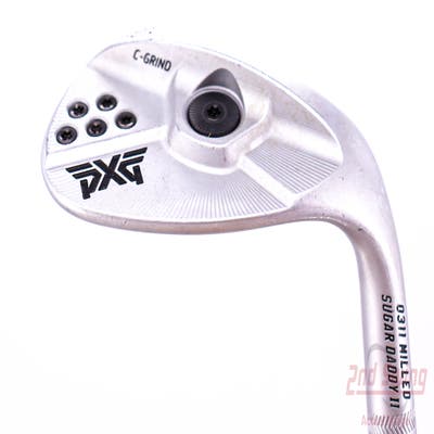 PXG 0311 Milled Sugar Daddy II Wedge Lob LW 60° 10 Deg Bounce C Grind True Temper Elevate Tour Steel Stiff Right Handed 36.0in