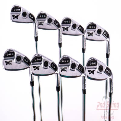 PXG 0311 P GEN5 Chrome Iron Set 4-PW GW True Temper Elevate MPH 95 Steel Stiff Right Handed 39.5in